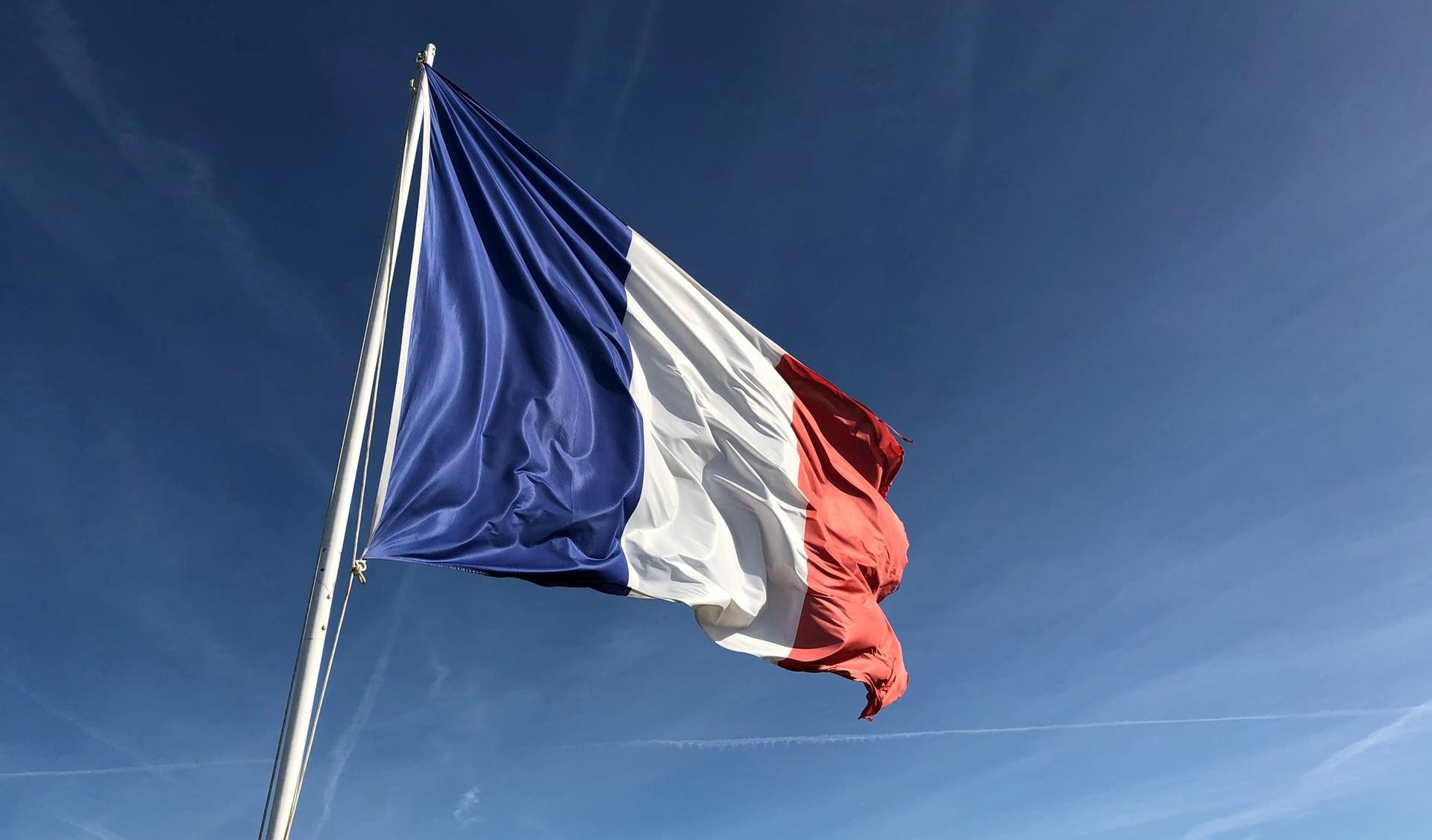 drapeau de la France