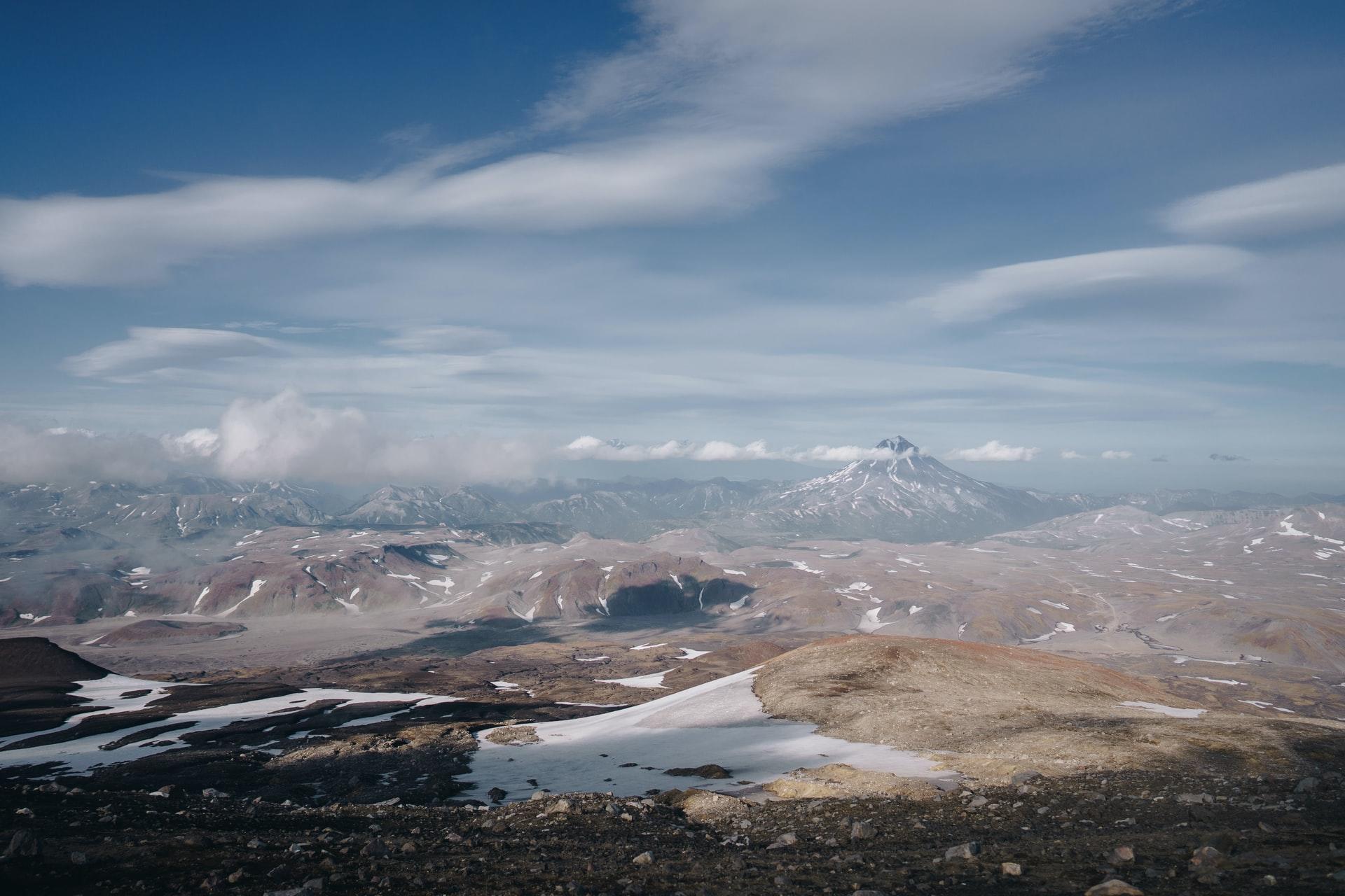 paysage de kamchatka en russie