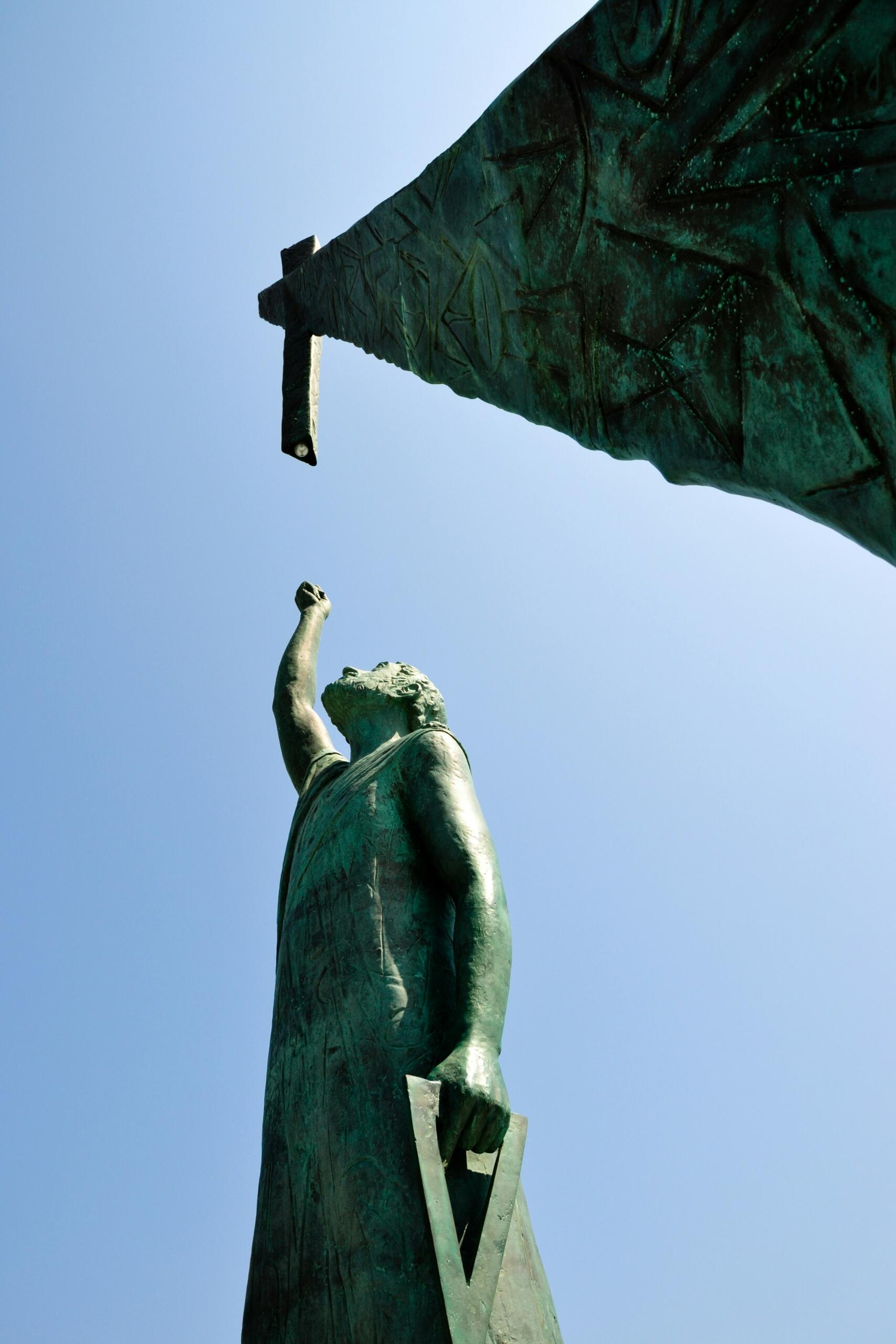 Pitagora statuja