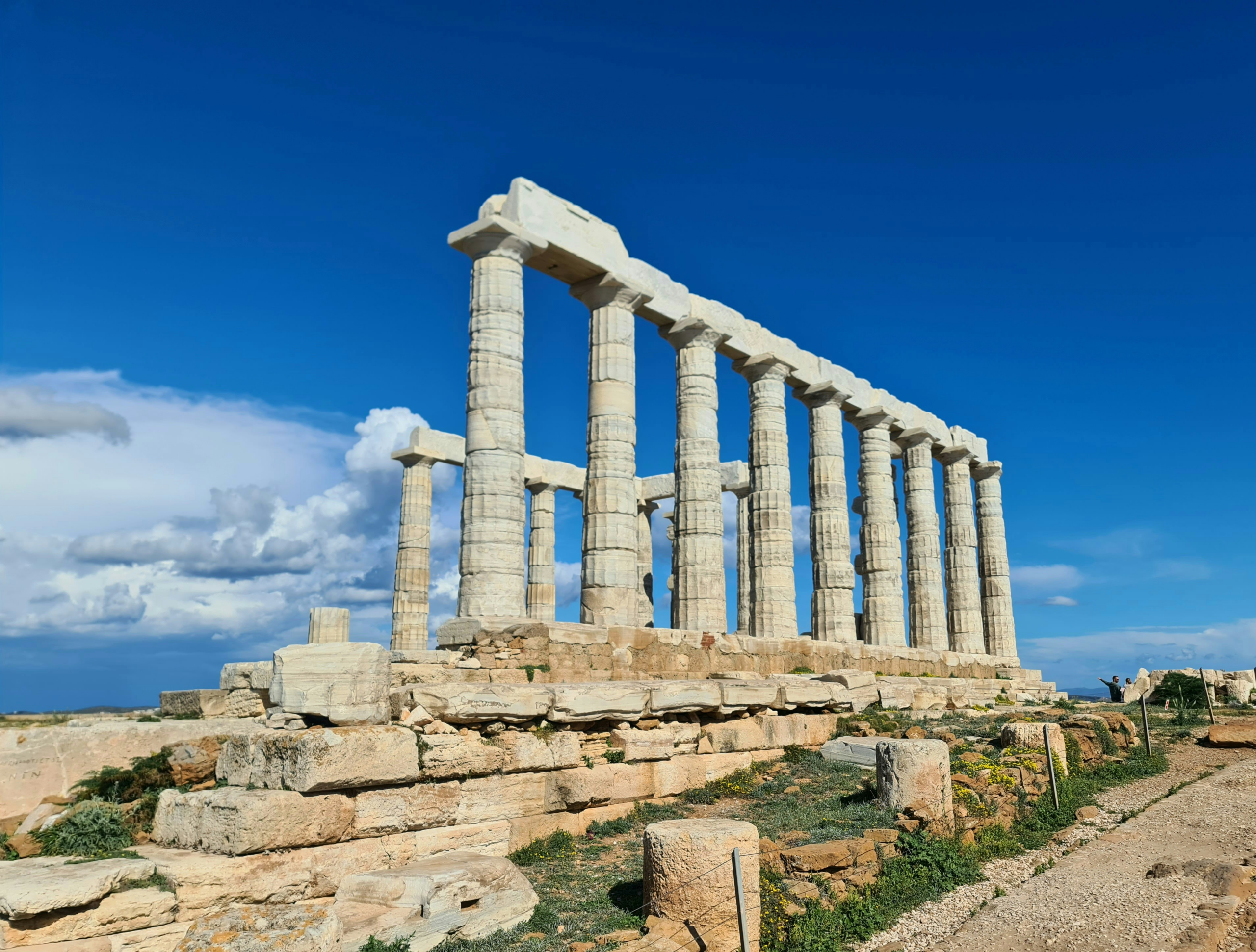 Poseidona templis, Grieķija