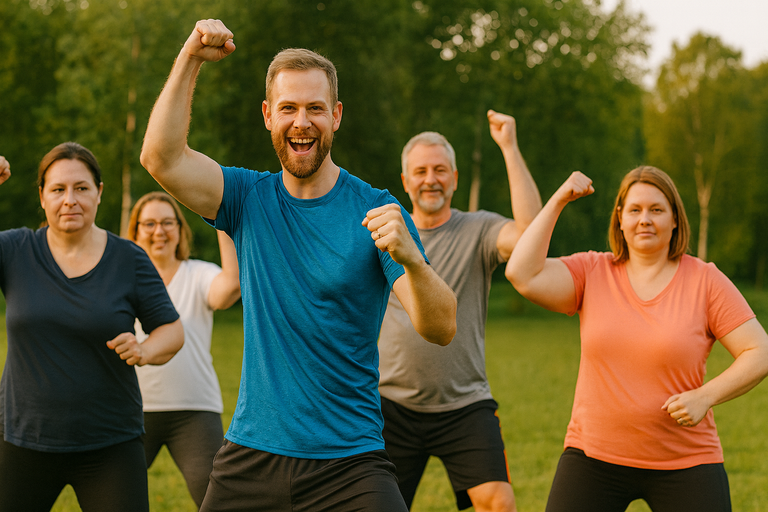 fitnesa nodarbība svara zaudēšanai