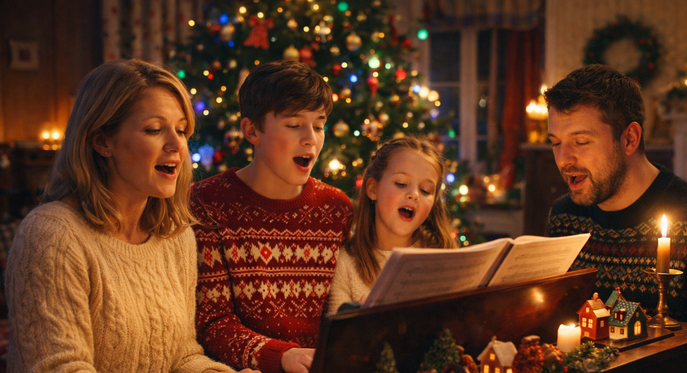 Ziemassvētku koncerts ģimenē