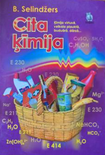 Grāmatas “Cita ķīmija” vāks.