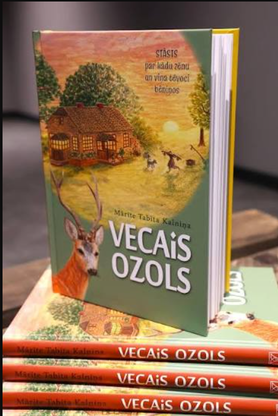 Mārītes Tabitas Kalniņas grāmata "Vecais ozols".