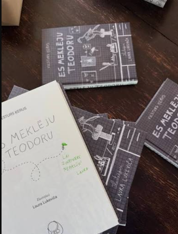 Viestura Ķerus grāmata "Es meklēju Teodoru".