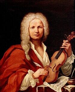 Portrait of Antonio Vivaldi.