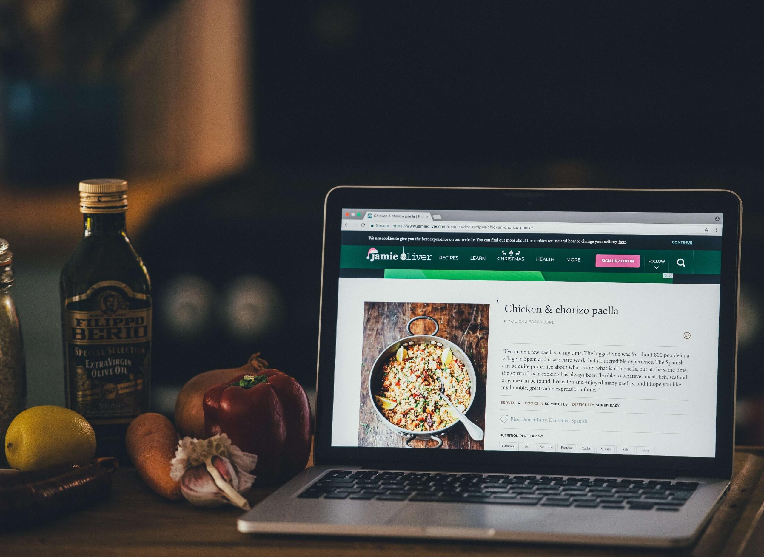 clases de gastronomia por internet