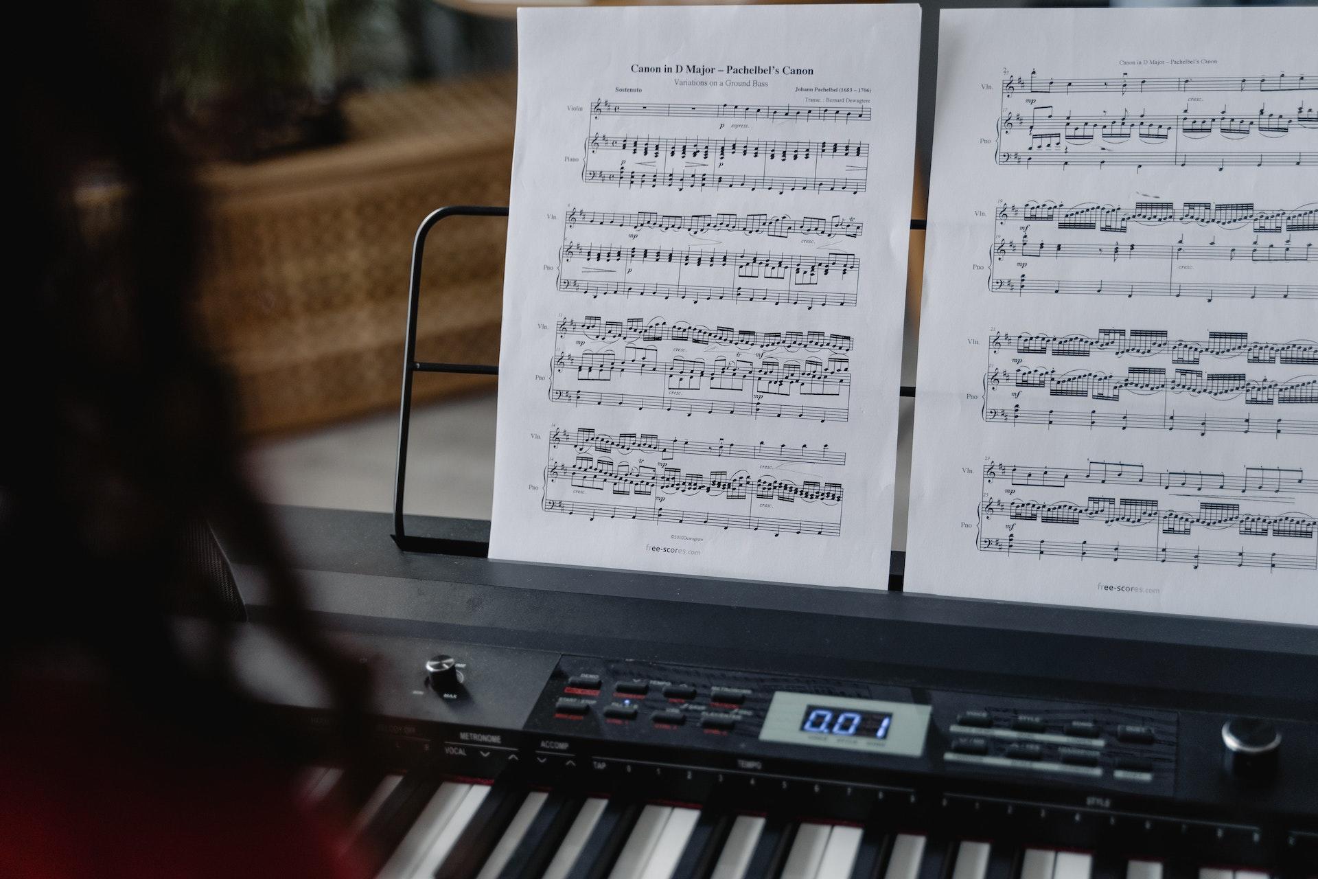 comprar partituras para piano