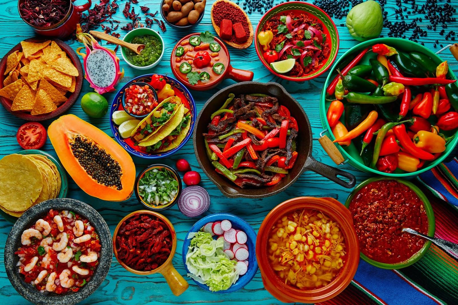 La comida mexicana es reconocida en el mundo.