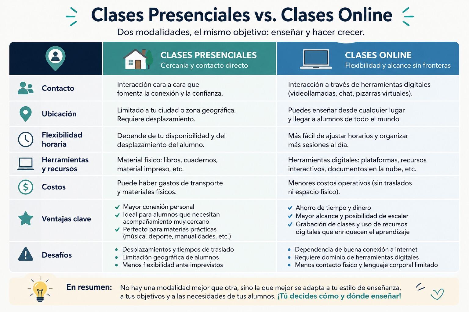 ser profesor online