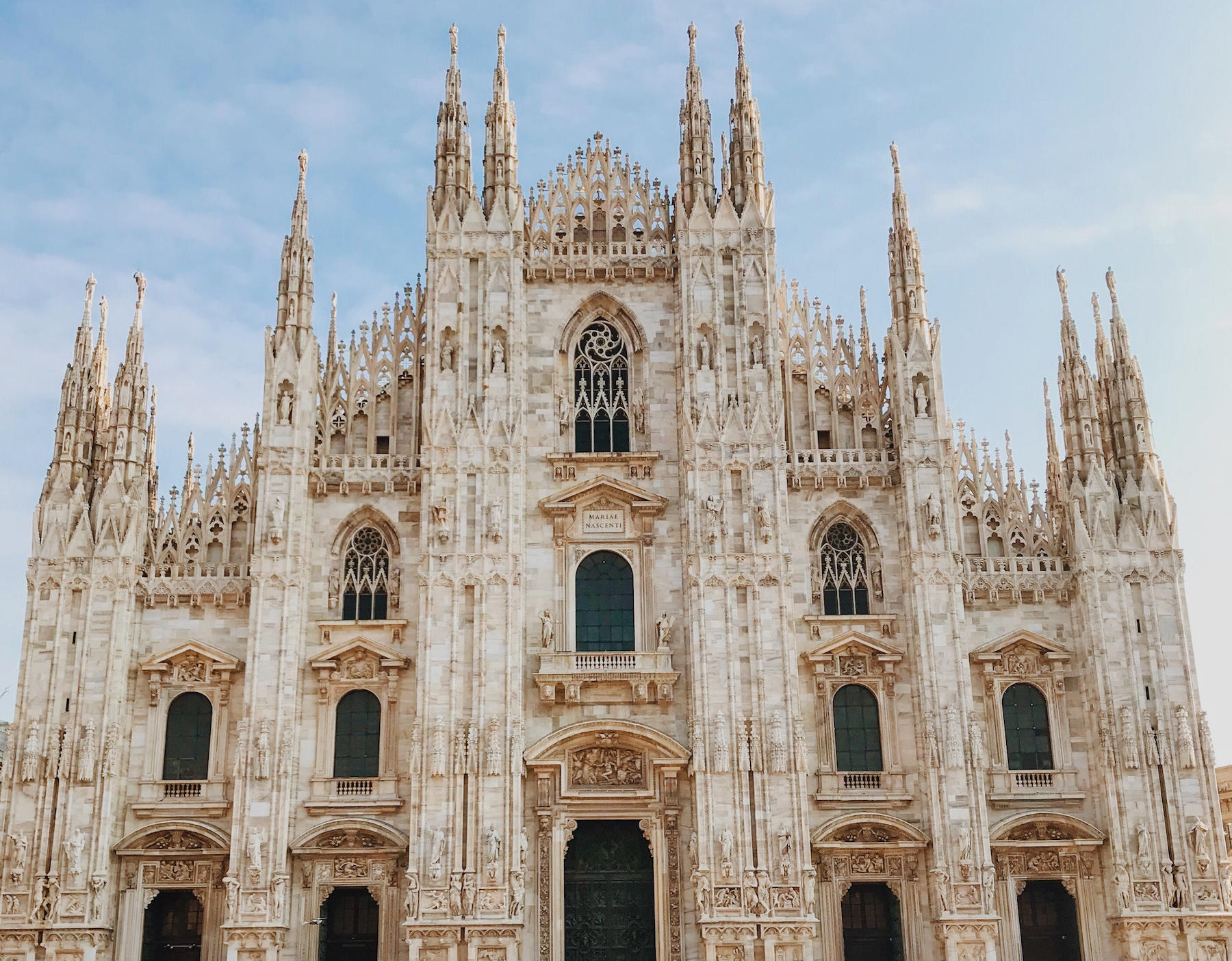 catedral de milan arquitectura italiana