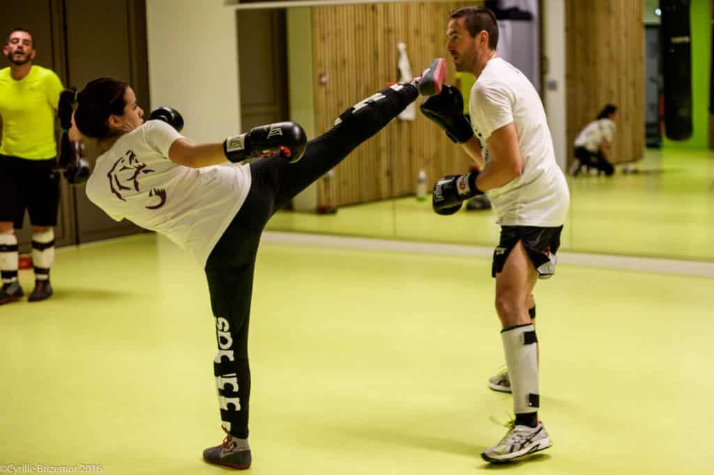 Entrenamiento de savate