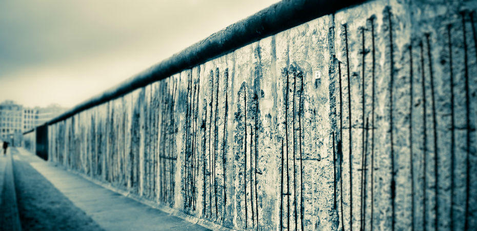 muro de berlin antes de caer