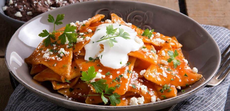 receta para chilaquiles