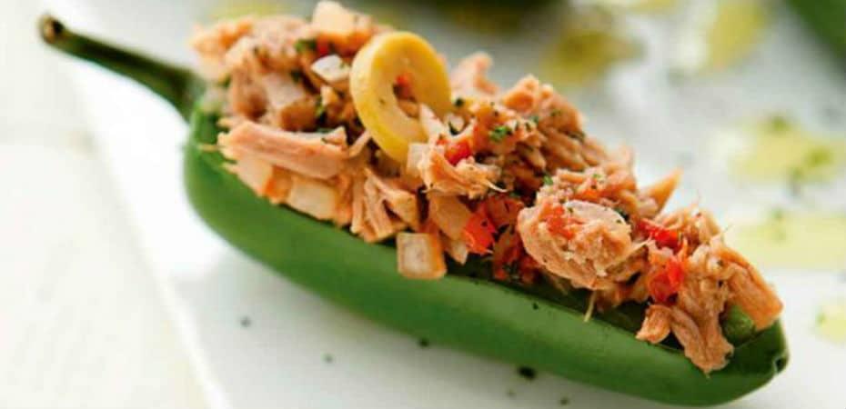 chiles jalapeños de atun receta 