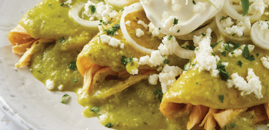 como hacer enchiladas