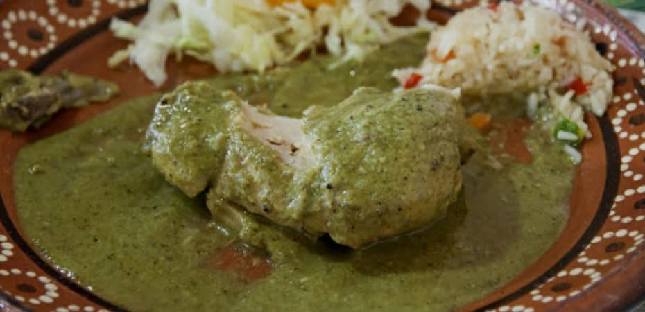 como preparar mole verde