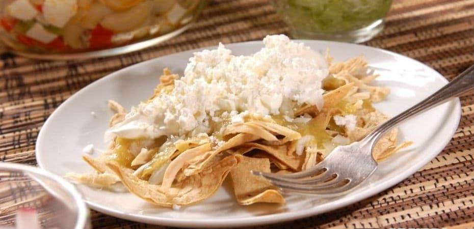 chilaquiles verdes receta