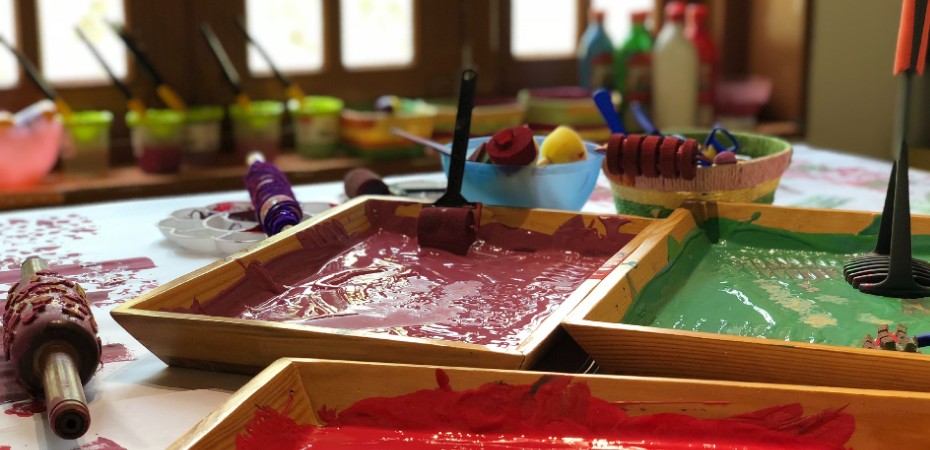 tecnicas de pintura para niños