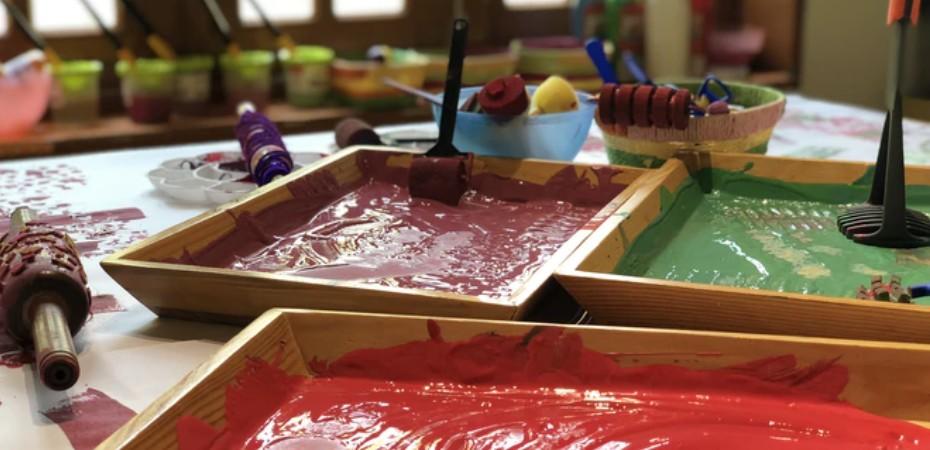taller de pintura para niños