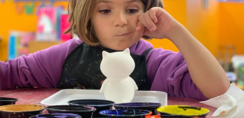 planear clase de pintura para niños