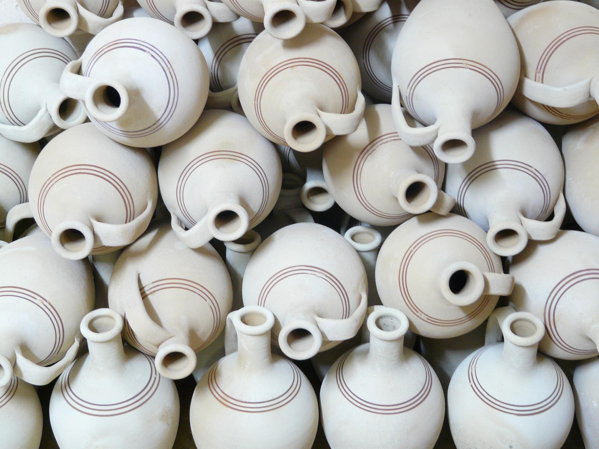 Piezas de ceramica