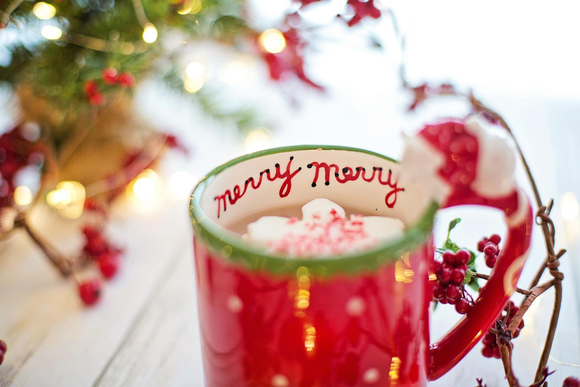 taza de navidad