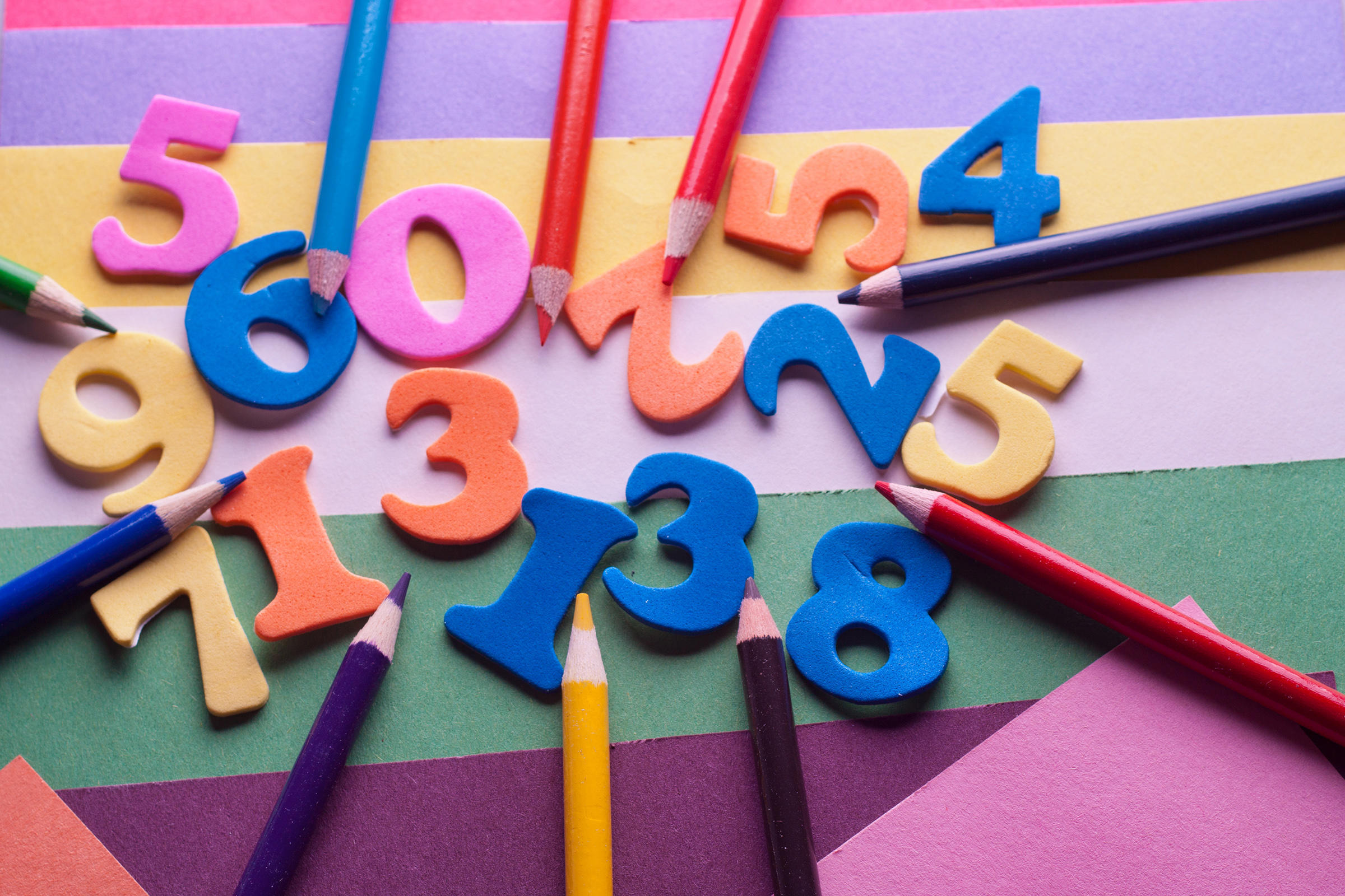 Aprenden matemáticas desde pequeños.