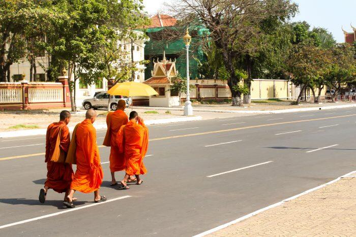 Práctica de meditación en centros budistas.