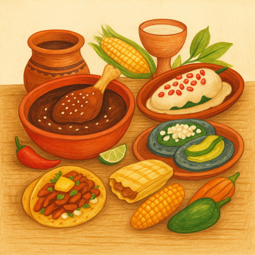 Platillos típicos del centro de México