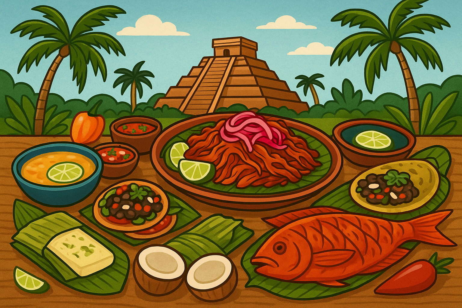 Comida del sureste de México