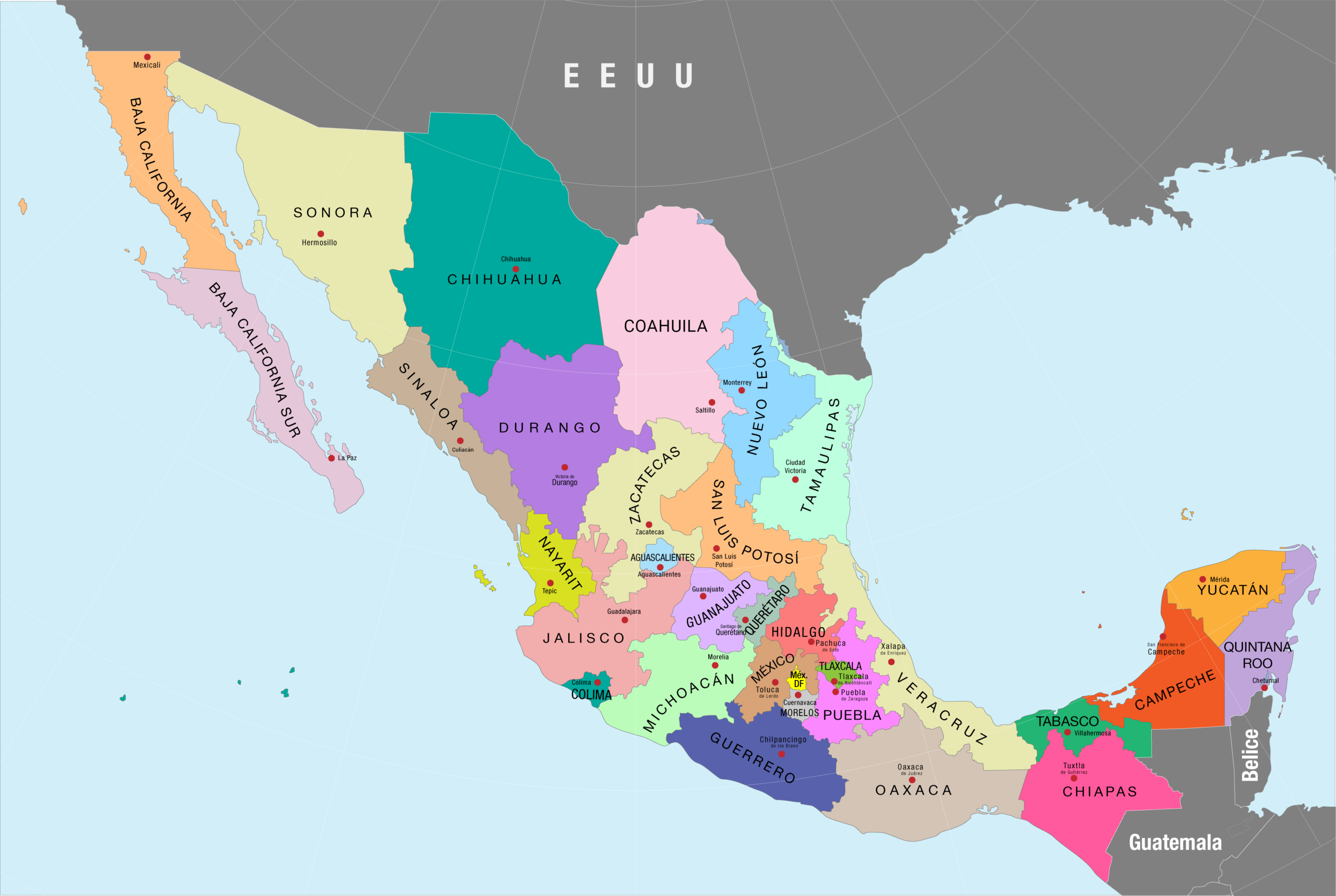 Las diferentes regiones en México, gran parte del país tiene aún comunidades indígenas