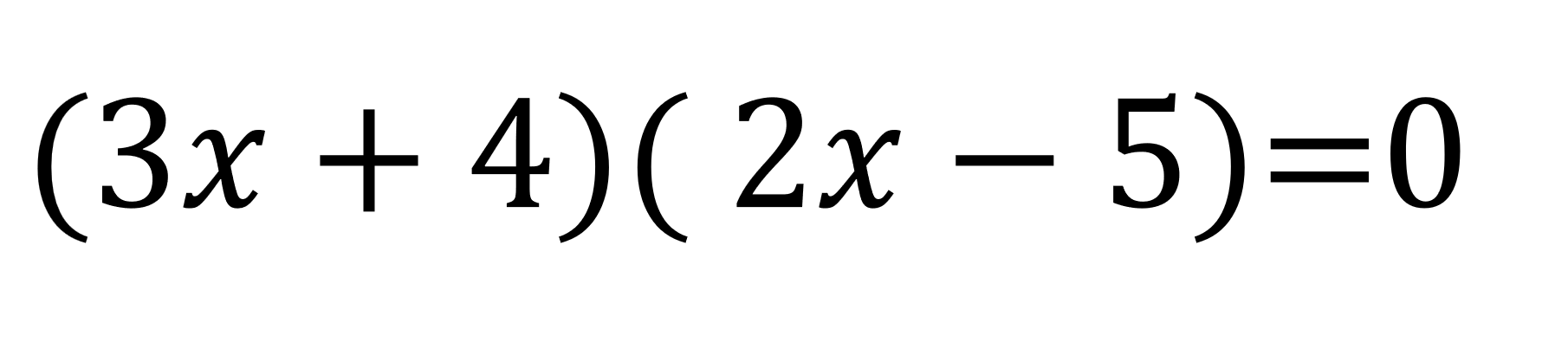 Linear equation question