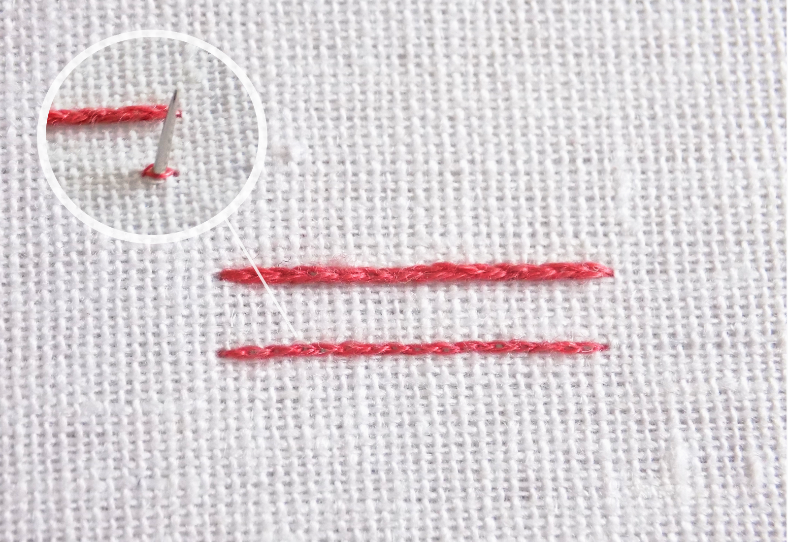 Split stitch