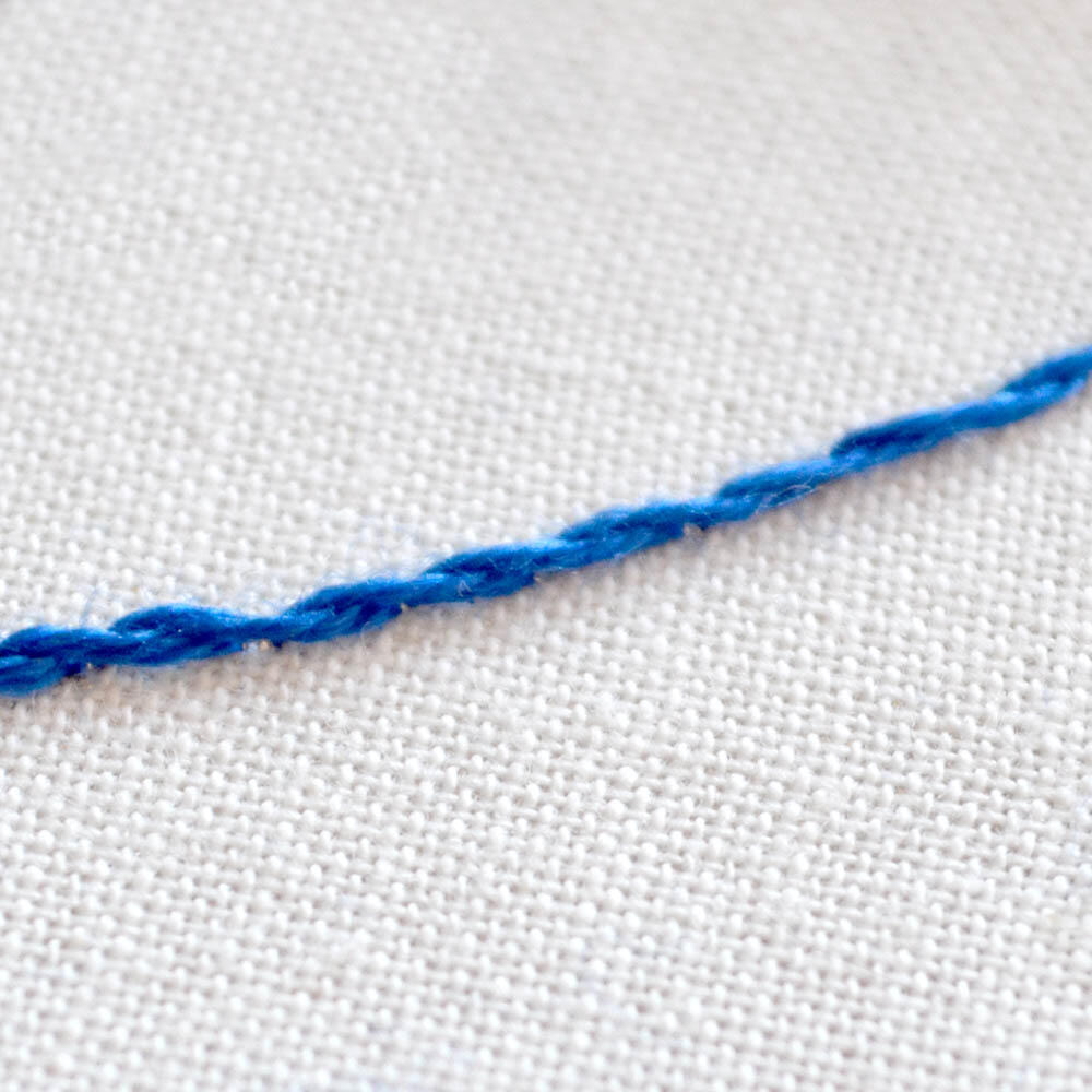 Stem stitch