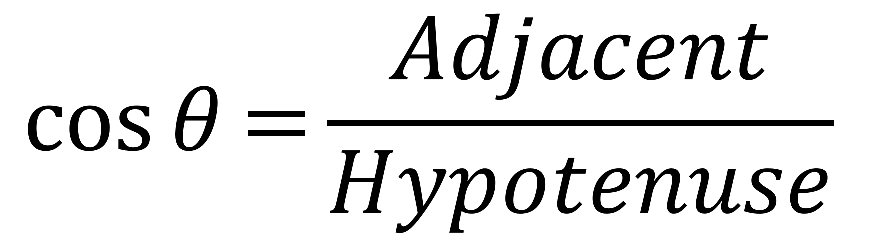 Cosine basic formula