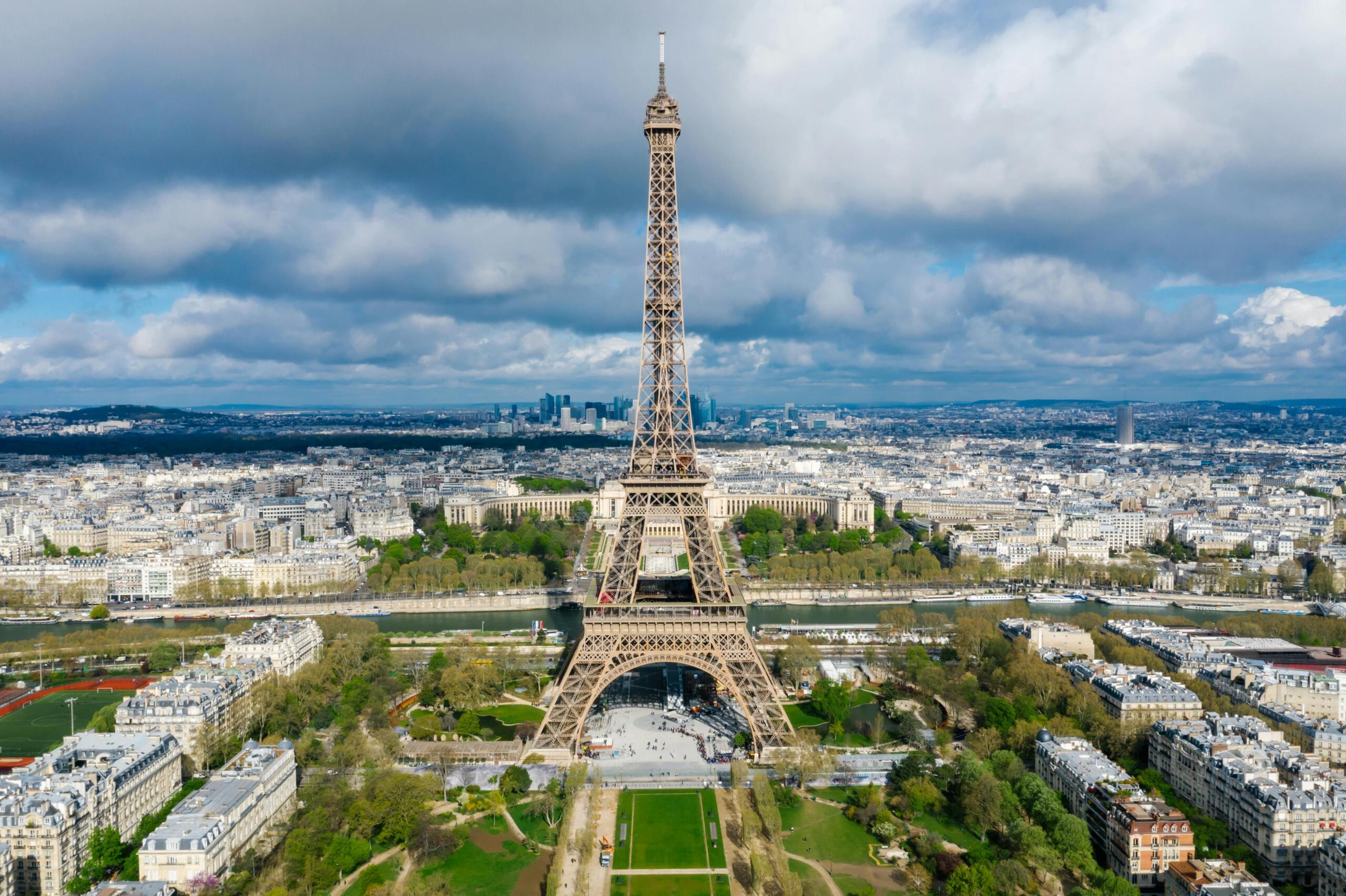View of the Eiffel Tower