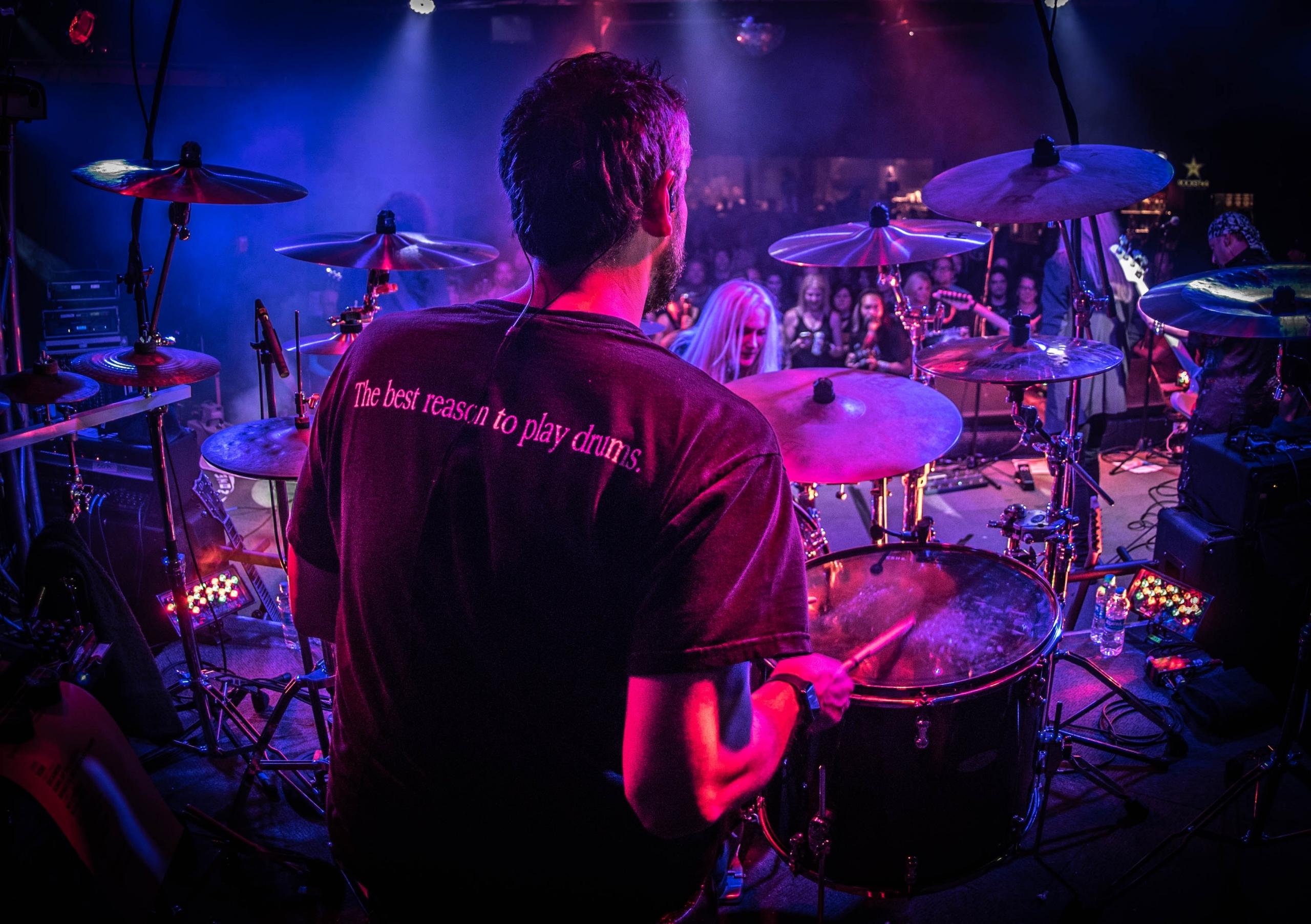 Watch live percussion