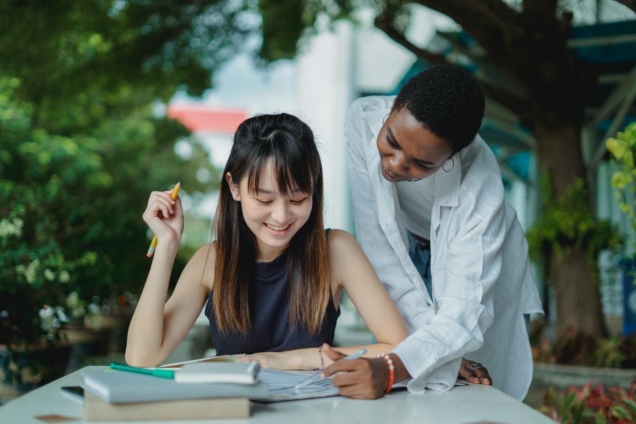 A tutor explaining the topic to the student.