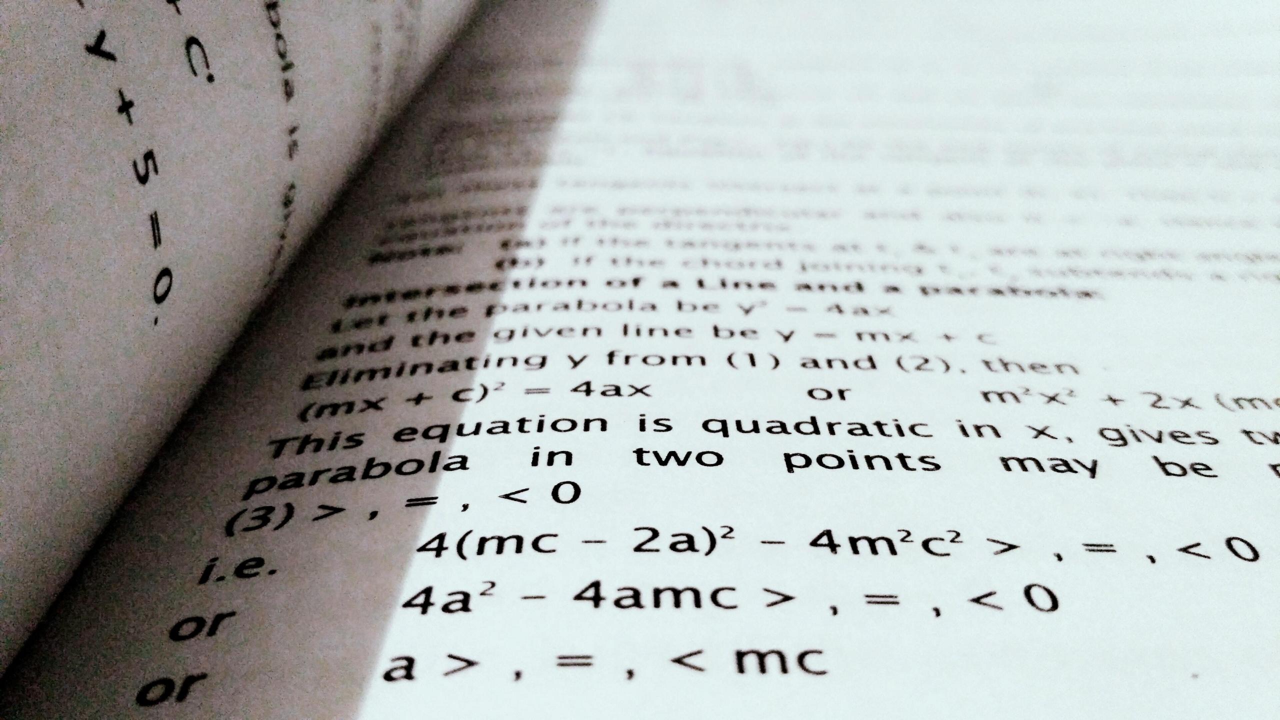 Answering mathematics questions
