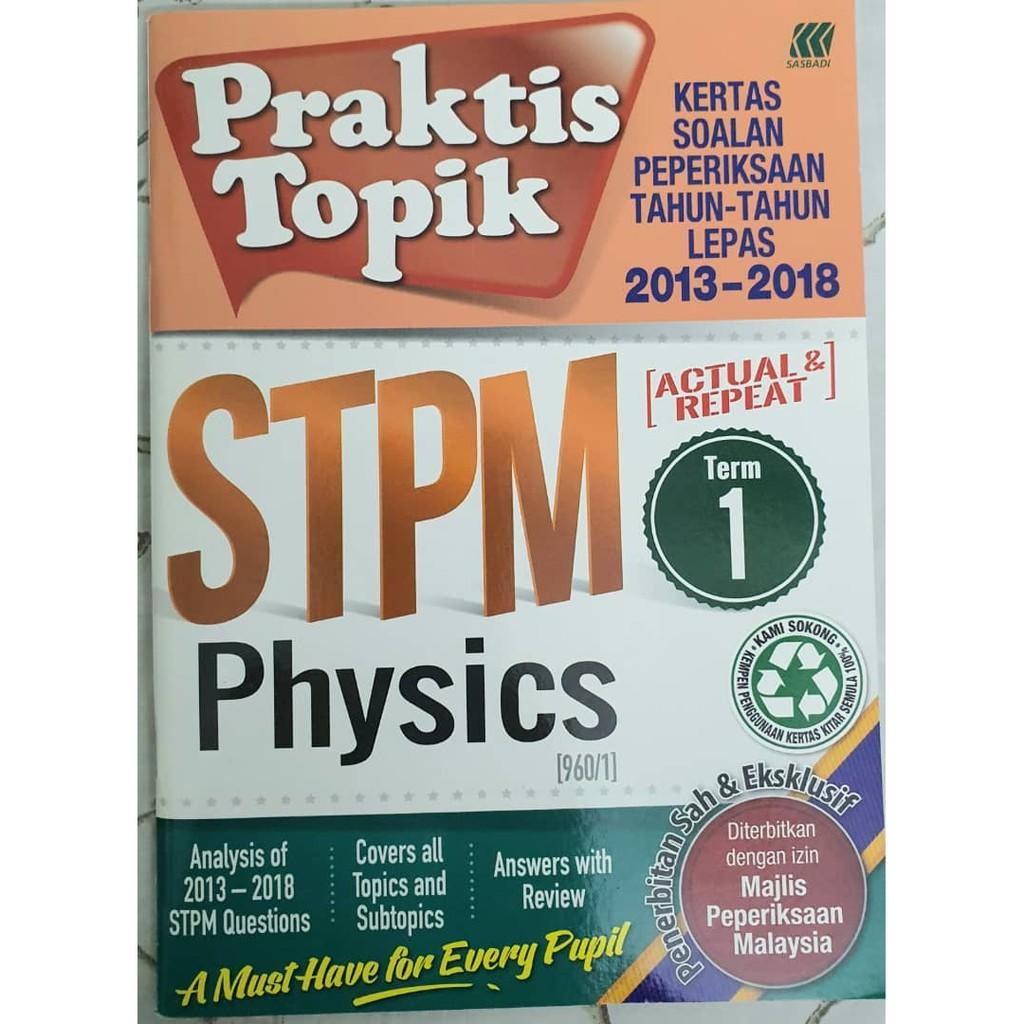 past year stpm physics