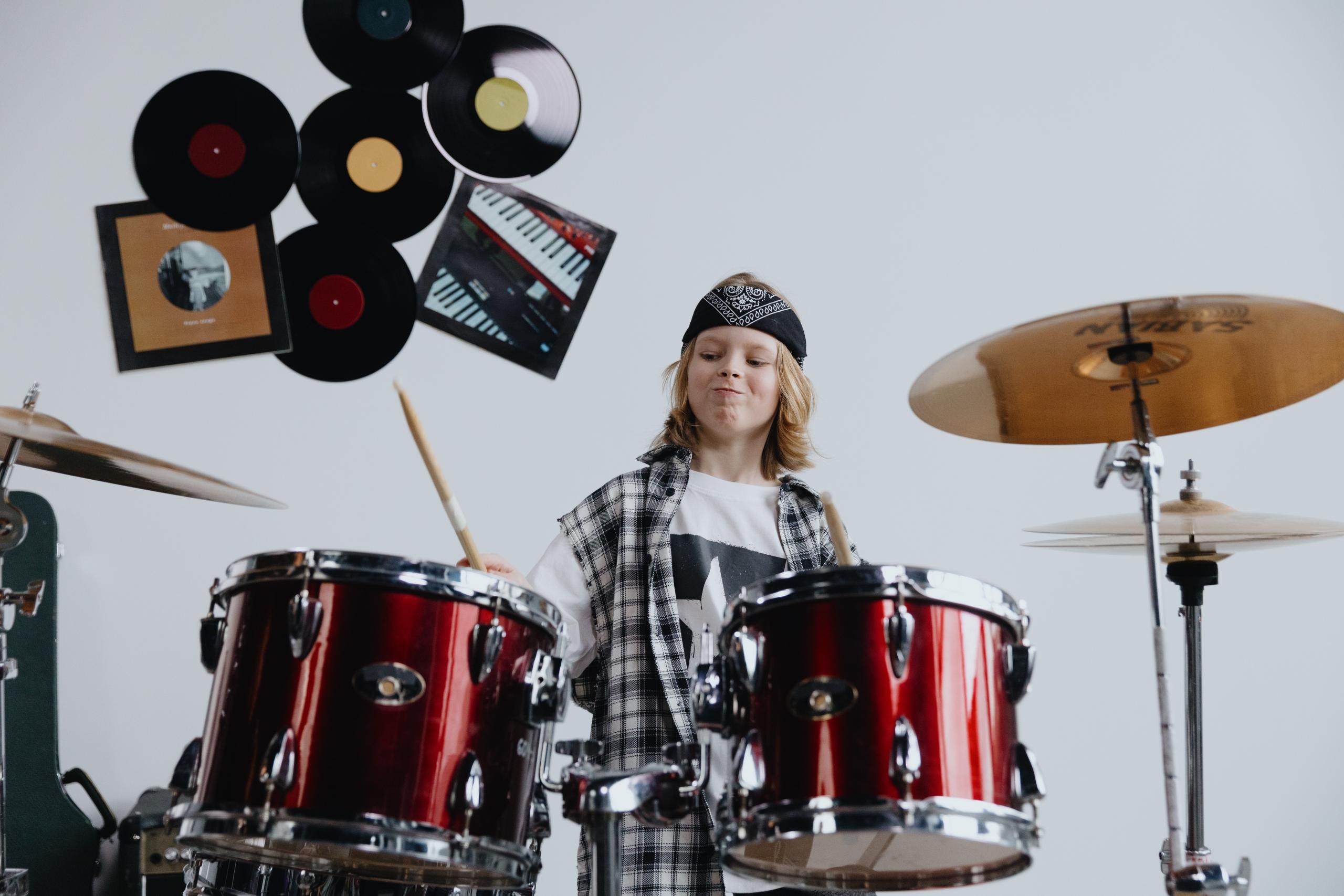 Playing drums at any age