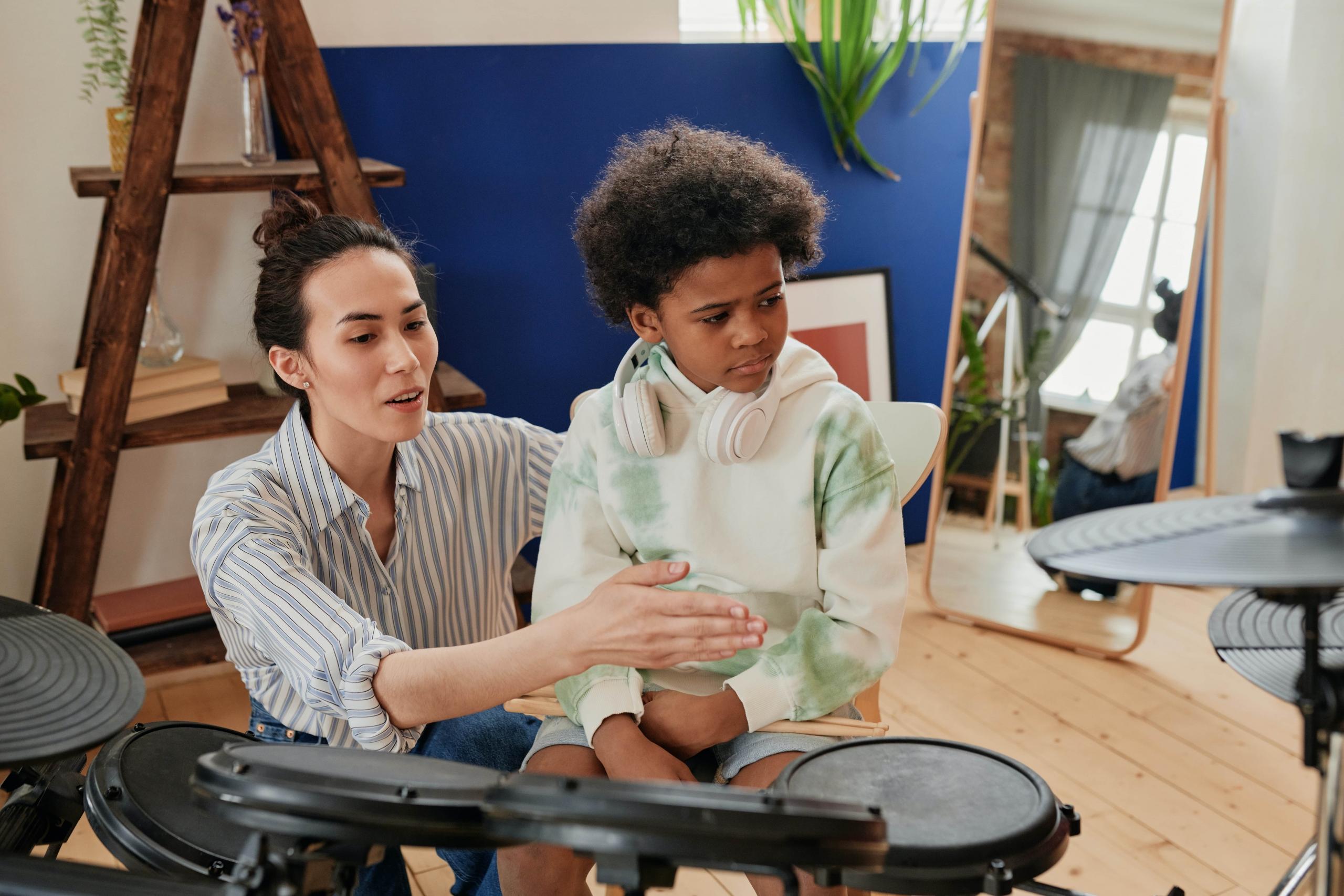 Learn drums from a professional