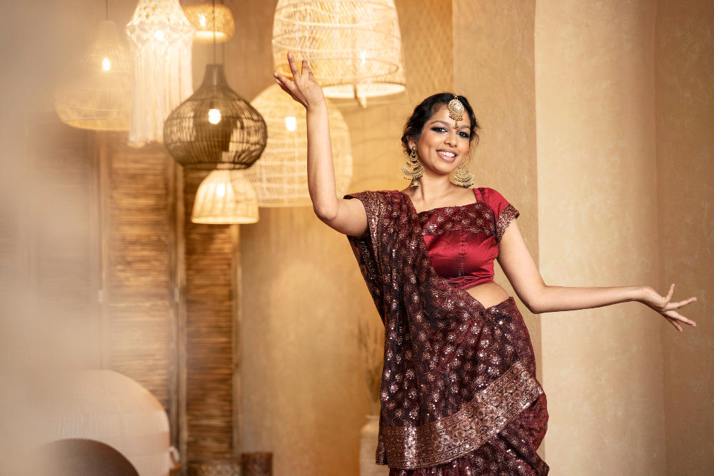 Bharatanatyam first lesson