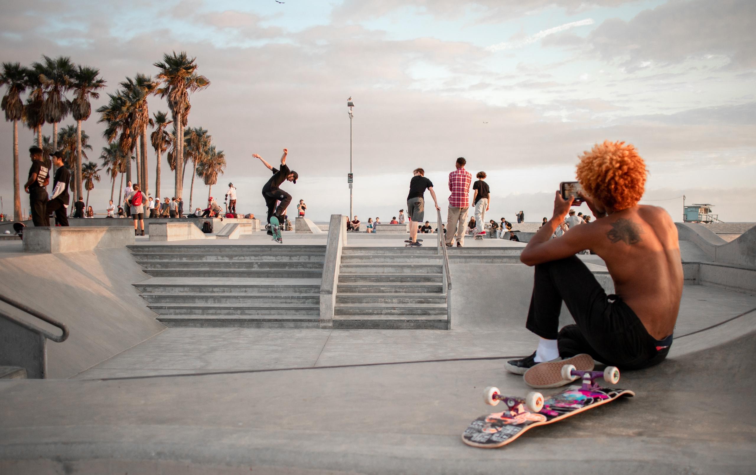 Skateboard for beginners at parks
