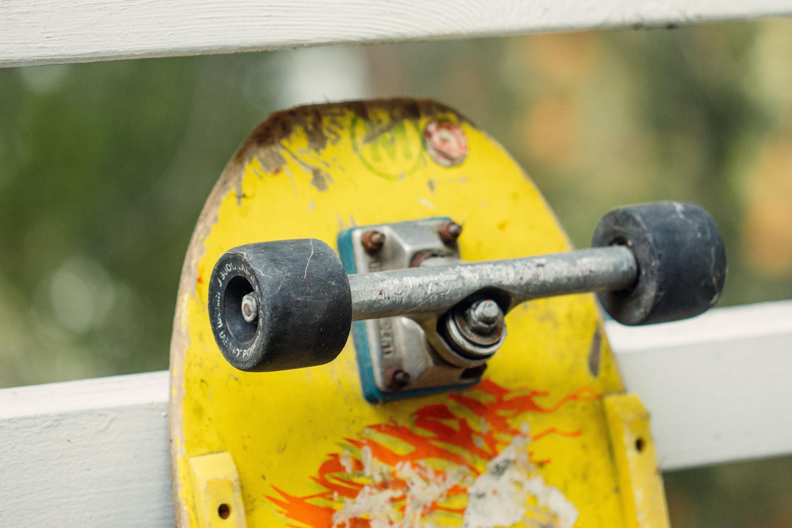History of skateboarding wheels