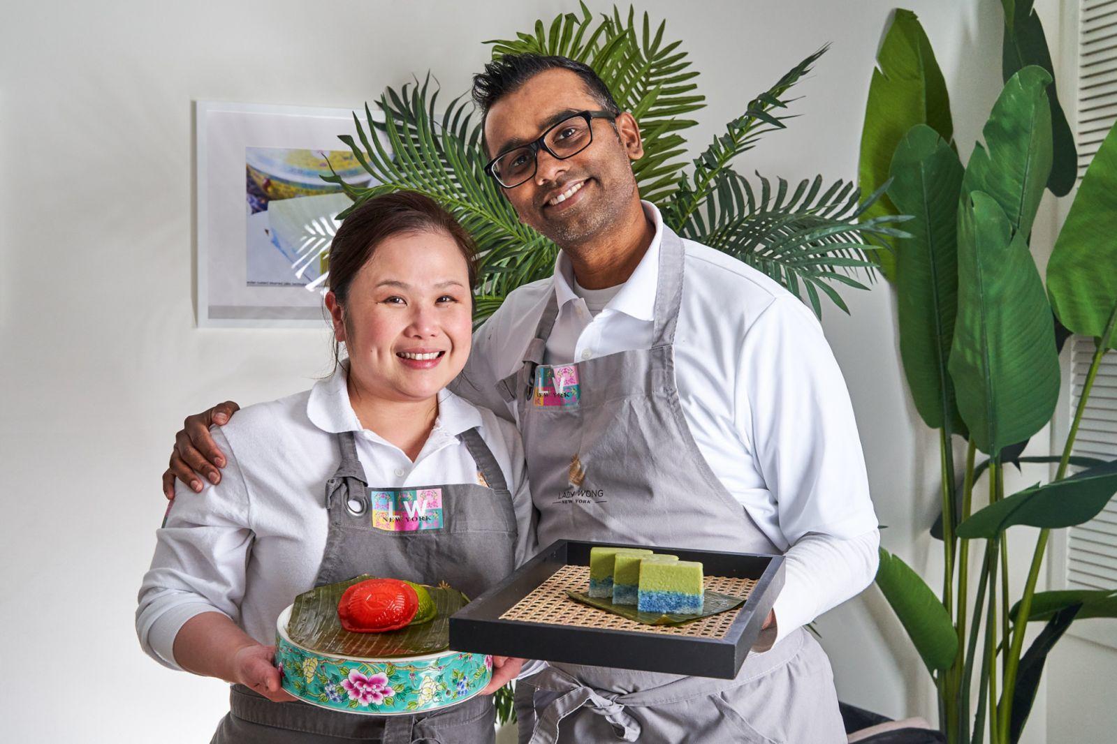 make malaysian kuih overseas