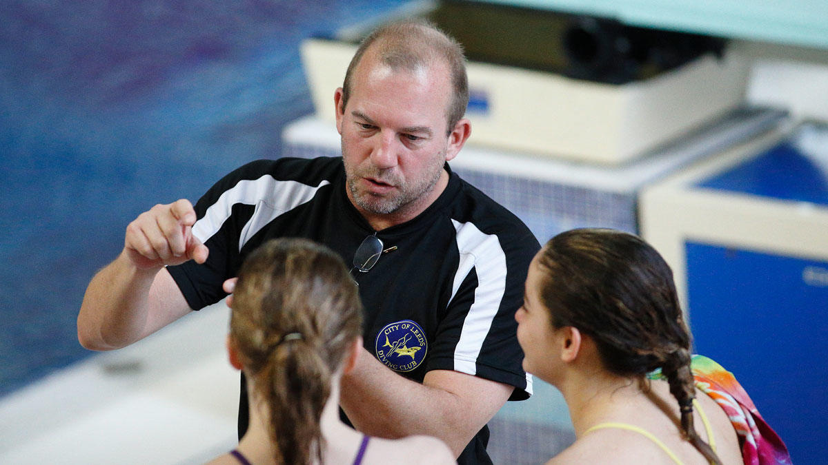 Olympic diving coach