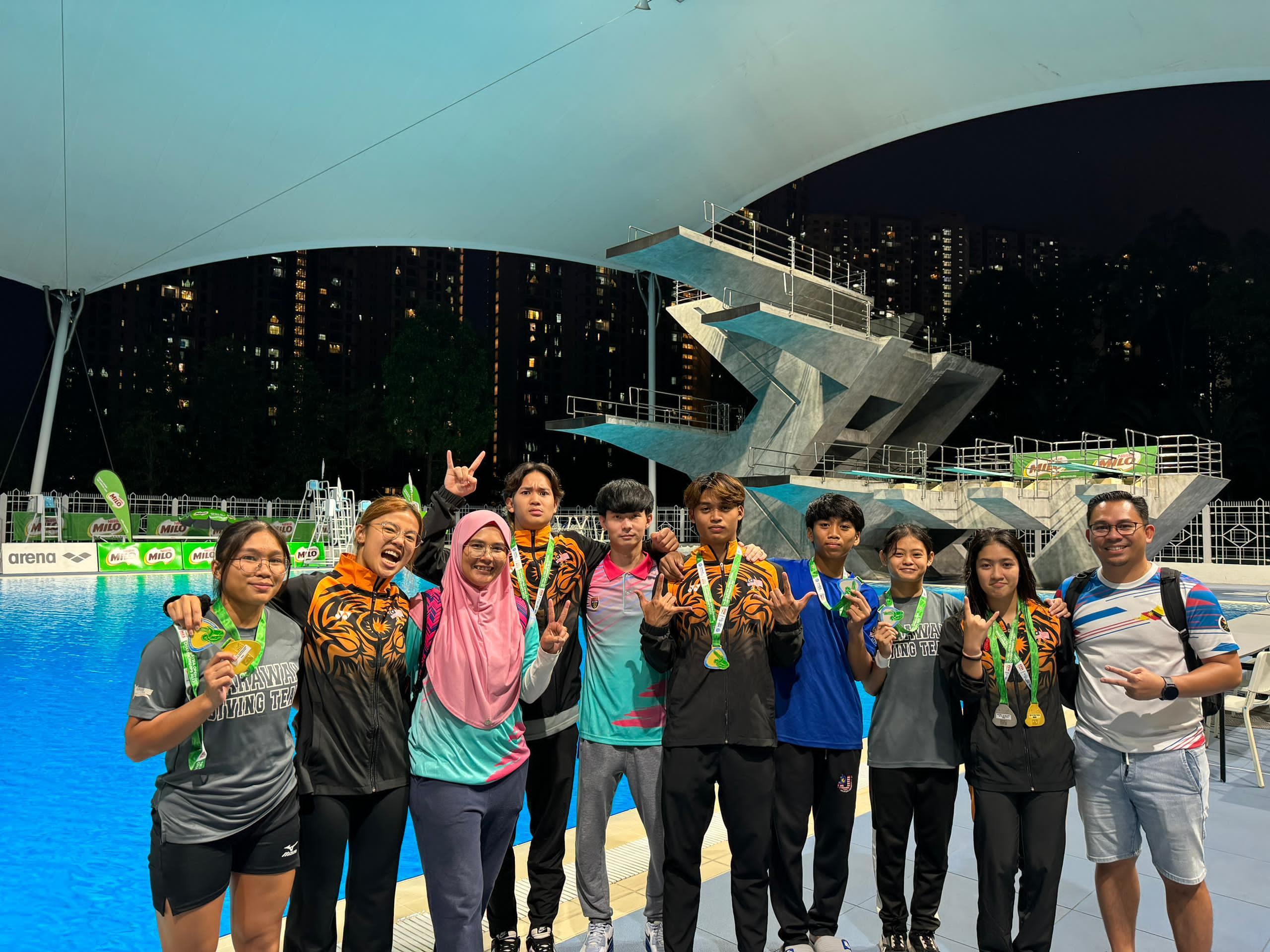 Diving sport community