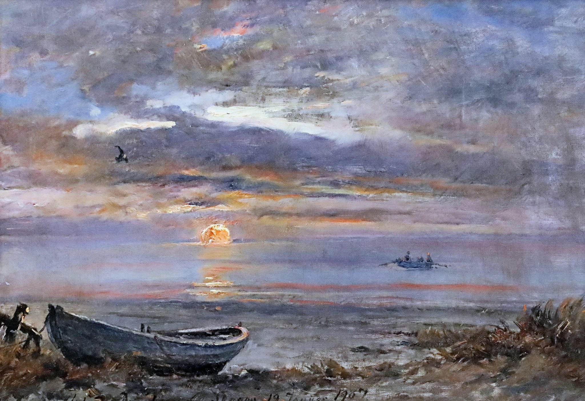 Danish still life impressionist painting.